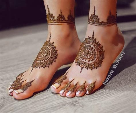 Feet Mehendi design for bride | Henna designs feet, Mehndi designs feet ...