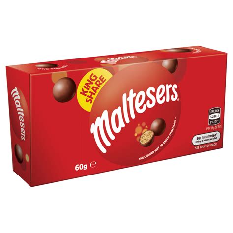 MALTESERS Milk Chocolate King Share Box 60 g | Maltesers