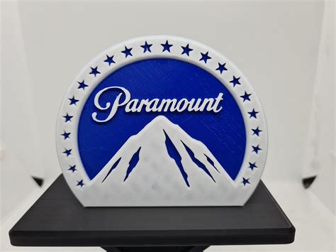 Paramount Pictures LOGO No Support STL 3D Print Files - Etsy UK