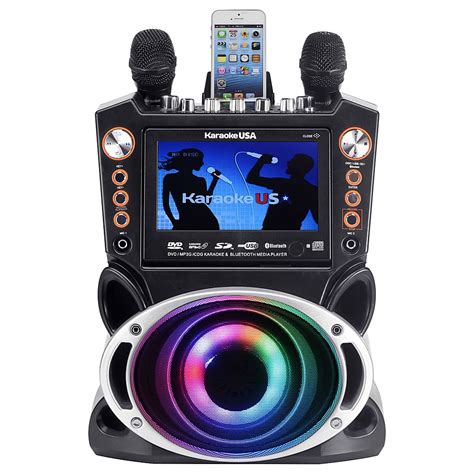 Best Buy: Karaoke USA DVD/CD+G/MP3+G Karaoke System Black GF946