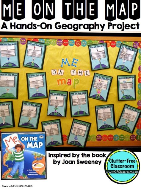 Me on the Map Activities and Printables | Clutter-Free Classroom