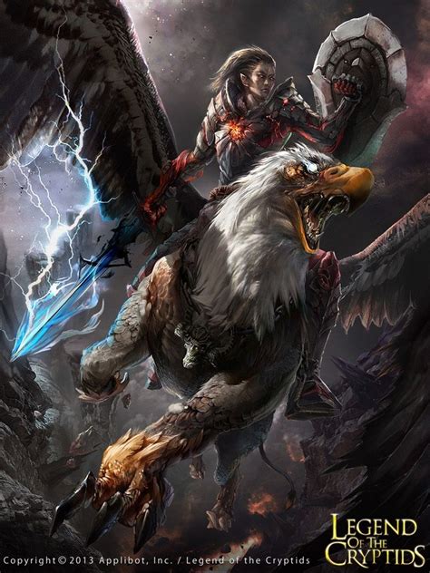 Gryphon Hero | Fantasy monster, Fantasy warrior, Game concept art