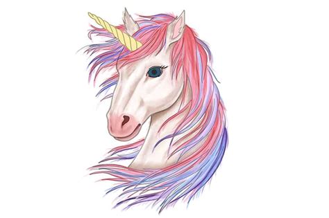 Comment dessiner une licorne - Créer un joli dessin de licorne - Peintre-Analyse.com