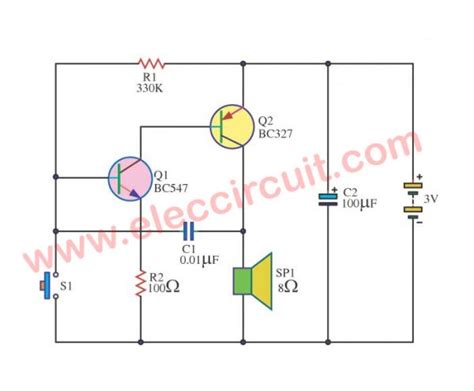 9 Burglar alarm circuit ideas | Electronics projects circuits