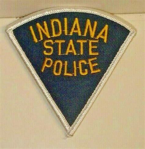 INDIANA STATE POLICE OFFICER patch | #3936455282