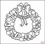 Christmas Wreath coloring Page  Free Printable Coloring Pages sketch template