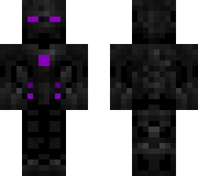 Purple Ender Battle Armour | Minecraft Skin