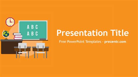 Free Class PowerPoint Template - Prezentr PowerPoint Templates