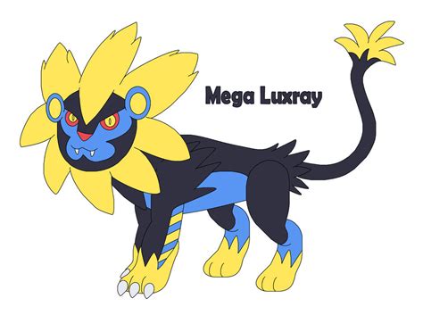 Mega Luxray by MCsaurus on DeviantArt