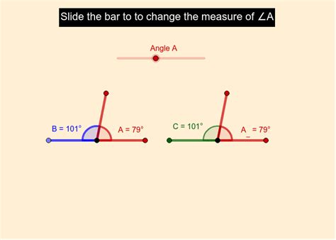 Congruent And Supplementary Angles Theorem