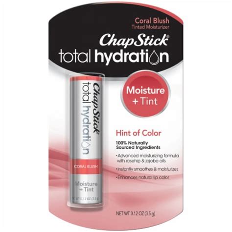 ChapStick Total Hydration Moisture + Tint Coral Blush Tinted ...