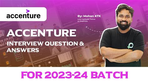 Accenture Interview Questions and Answers | Accenture Interview 2023-24 ...