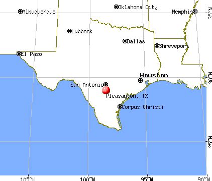 Pleasanton, Texas (TX 78064) profile: population, maps, real estate, averages, homes, statistics ...