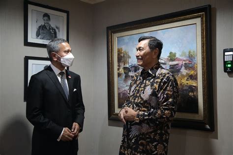 Ministry of Foreign Affairs Singapore - 20210325 Photos Minister Visit Indonesia