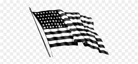 Black And Silver American Flag 30 Desktop Wallpaper - American Flag Black And White Waving ...