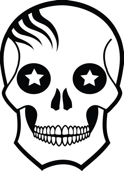 Cute Skull Vector Alternative - Vector download