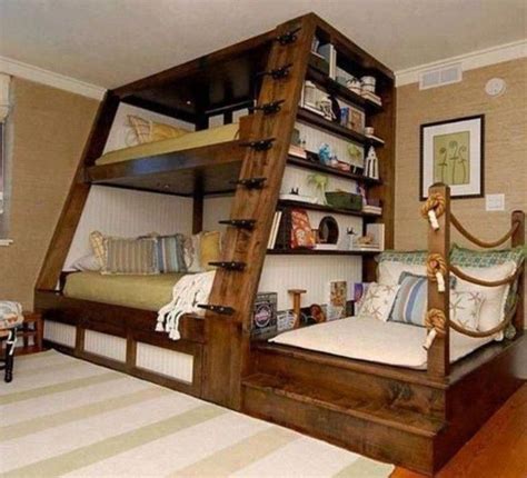 25 Fantastic Bunk Beds Full Over Queen Bunk Beds Girls Storage Space Under #furniturestore # ...