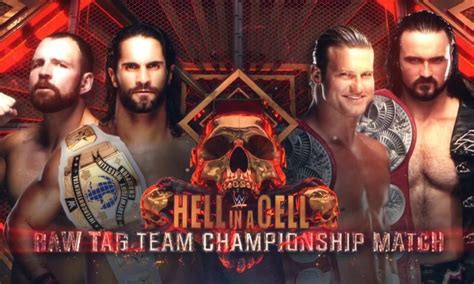 WWE Hell In A Cell Results: Dolph Ziggler & Drew McIntyre vs. Seth Rollins & Dean Ambrose | The ...