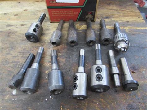 Machines Used | R8 Tool Holders, (12) Assorted Including End Mill Holders and Drill Chuck