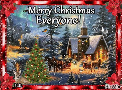 Magical Merry Christmas Everyone Gif Pictures, Photos, and Images for Facebook, Tumblr ...