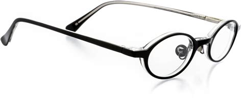 Optical Eyewear - Oval Shape, Plastic Full Rim Frame - Prescription Eyeglasses RX, Black Honey ...
