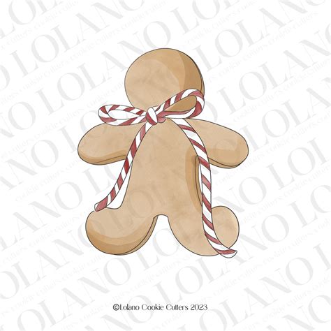 Gingerbread Man Cookie Cutter – Lolano Cookie Cutters