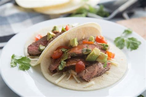 EASY Flank Steak Tacos Recipe - Reluctant Entertainer