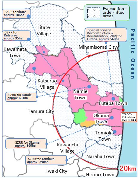 Transition of evacuation designated zones - Fukushima Revitalization Information Portal Website