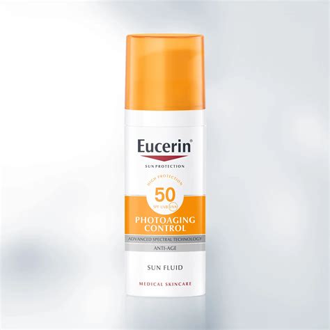 Sun Fluid Photoaging Control SPF 50 | Anti-age sunscreen for face | Eucerin