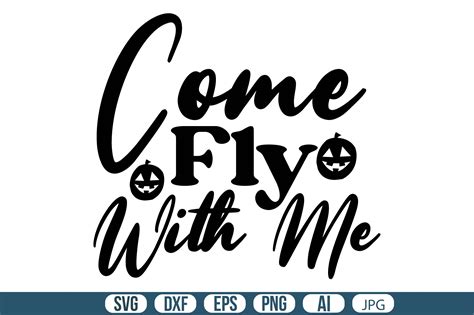 Come Fly with Me By Graphics Forest | TheHungryJPEG