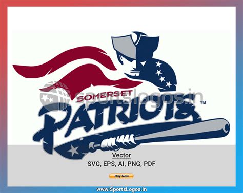 Somerset Patriots - Baseball Sports Vector SVG Logo in 5 formats - SPLN004049 • Sports Logos ...