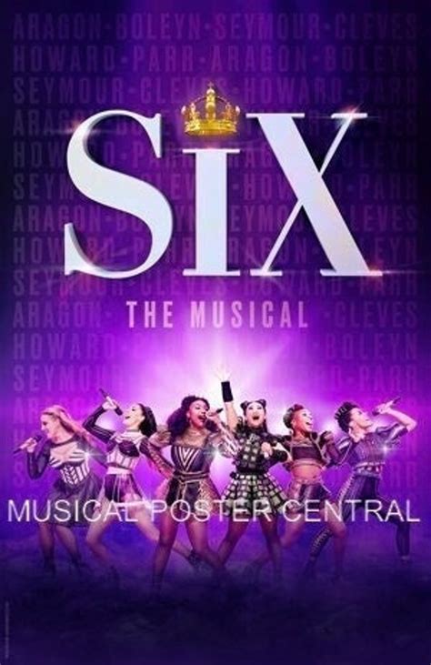 SIX Musical Broadway Show 11 X 17 Color Poster - Etsy