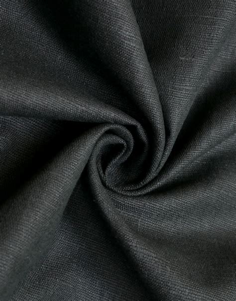 Black Color Tussar Silk Dress Material Fabric - Charu Creation