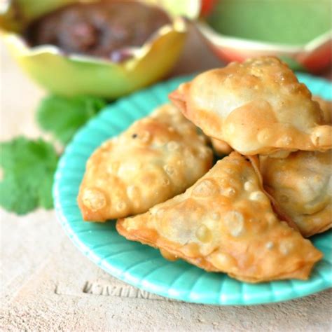 Spicy Potato Samosas — Three Many Cooks