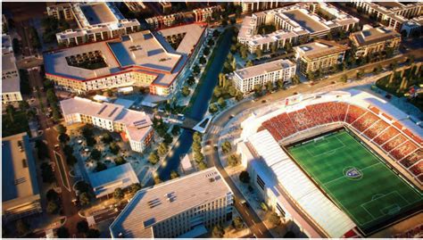 Stadium Village Envisioned Around Rio Tinto Stadium - Soccer Stadium Digest