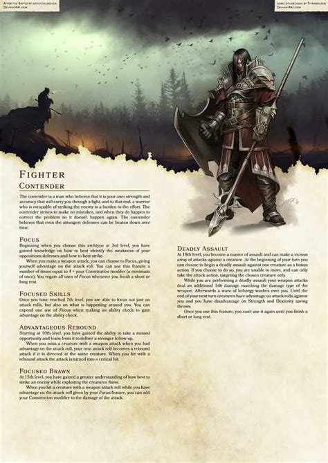 Arilianis Class Options | Dnd 5e homebrew, Dungeons and dragons ...