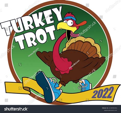 Turkey Trot Clip Art Black And White