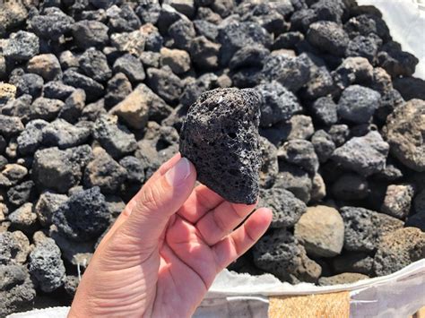 Volcanic Lava Rock Indonesia Black Lava Pumice Stone | Black - Other Landscaping Stones