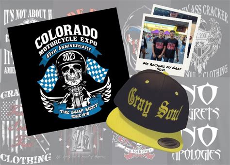 Gray Soul Clothing at COLORADO MOTORCYCLE EXPO 2023 - Gray Soul Clothing