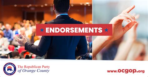 Republican Party of Orange County - Endorsements