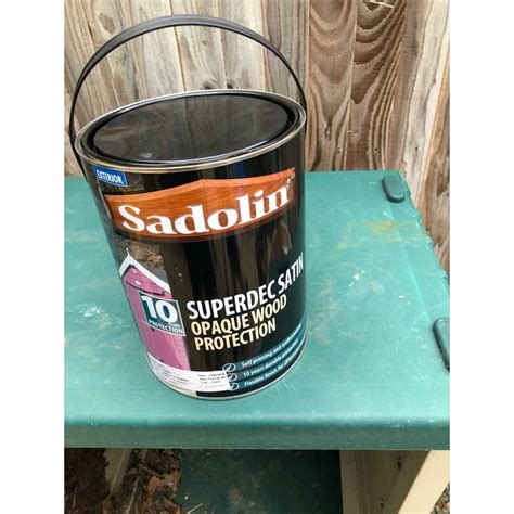 Sadolin superdec satin opaque wood protection | in Norwich, Norfolk ...