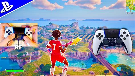 PS5 Controller Fortnite Chapter 5 Ranked Gameplay (4K 120FPS) - YouTube