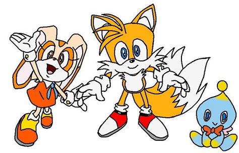 Tails and Cream - Cream And Tails Fan Art (8641994) - Fanpop