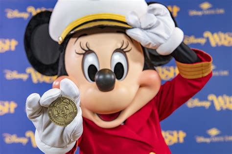 The Disney Wish Reaches a Milestone with Captain Minnie Mouse at the Helm! - Disney Cruise Line ...