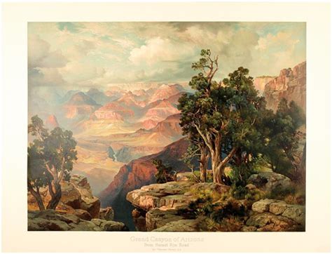 Grand Canyon of Arizona on the Santa Fe - Thomas Moran - WikiArt.org