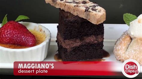 Maggiano's - Dessert Plate - YouTube