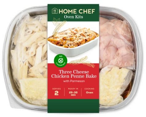 Home Chef Oven Kit Three Cheese Chicken Penne Bake, 32 oz - Fry’s Food Stores