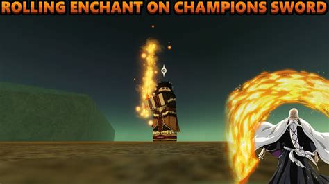 Rolling enchant on Champion's Sword PT 2 | Deepwoken - YouTube