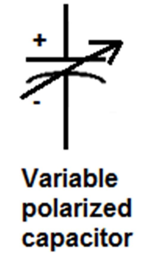 Variable Capacitor Schematic Symbol