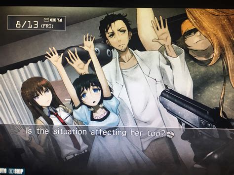 Felicidades binario Maligno steins gate visual novel Chirrido Viaje ...